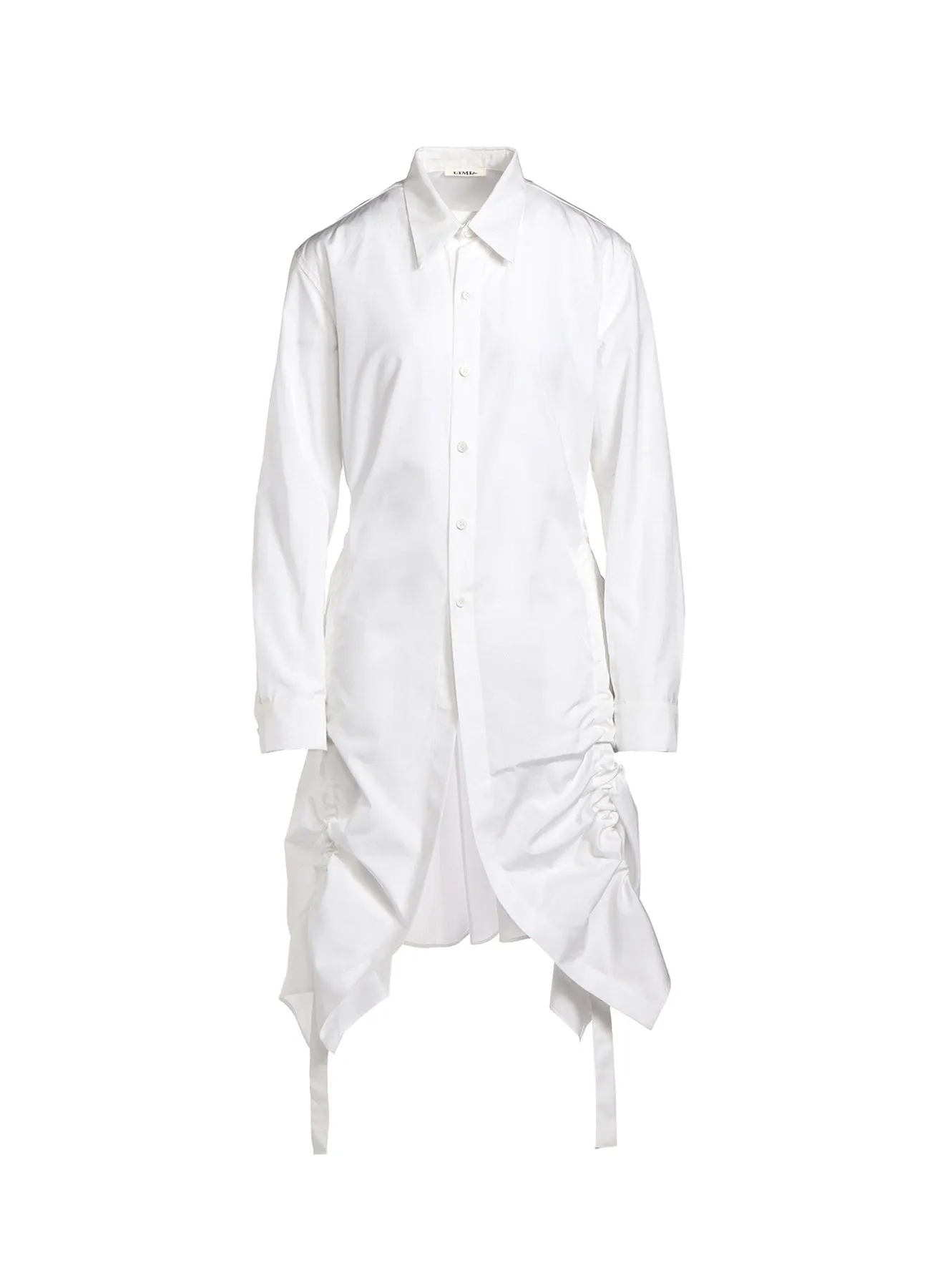 100/2 BROAD COTTON GATHERED SHIRT