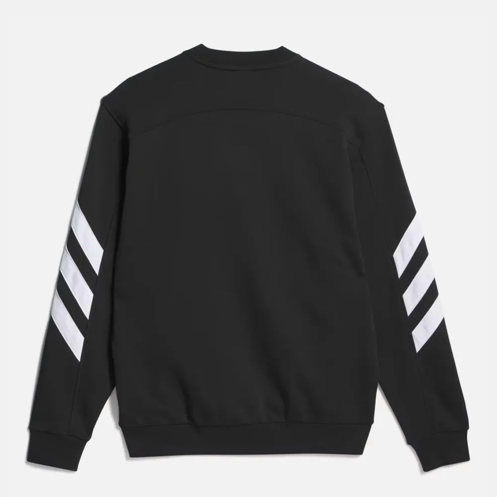 Adidas Skateboarding - Premiere Crewneck Sweatshirt - Black / Royal Blue / White