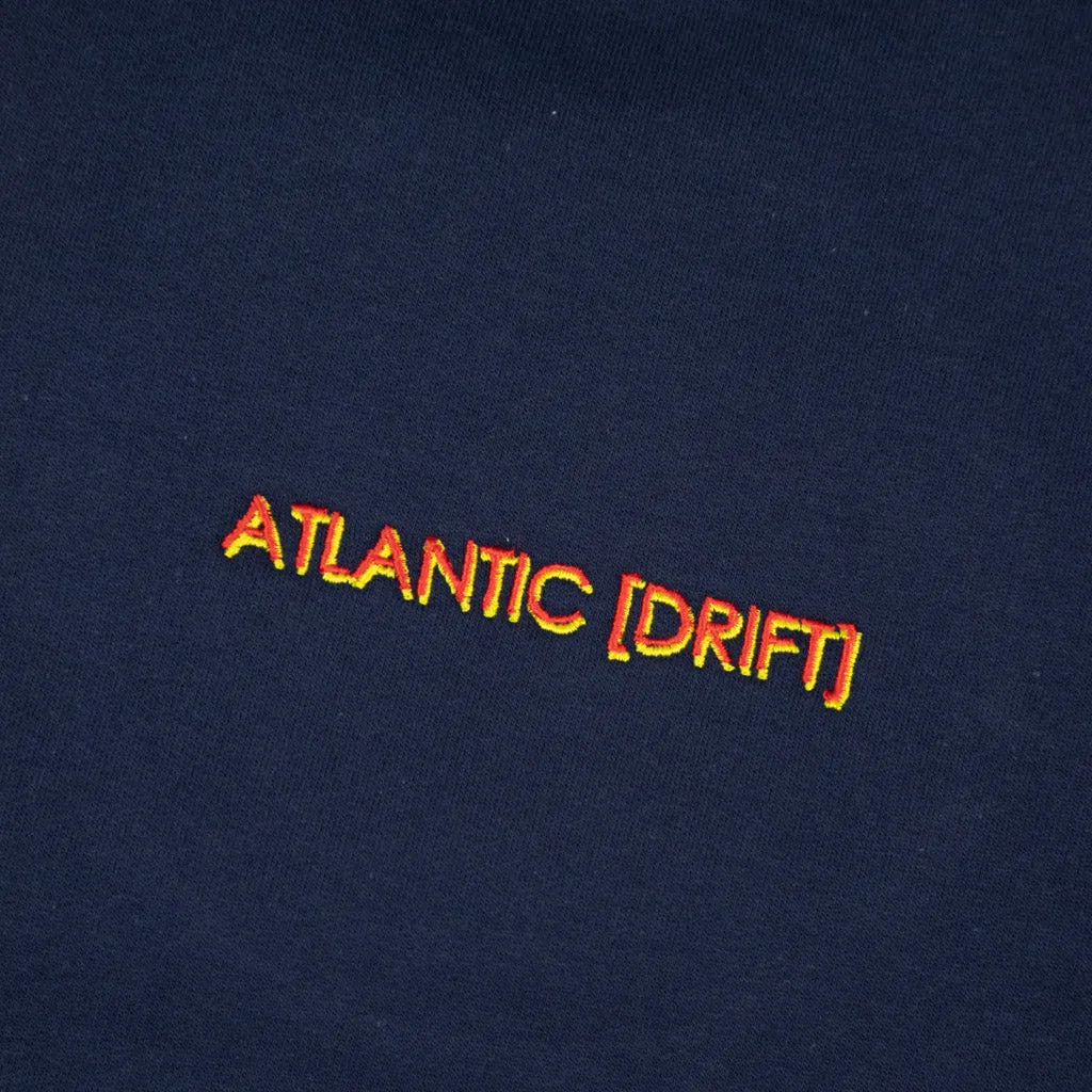 Atlantic Drift - Title Crewneck Sweatshirt - Navy