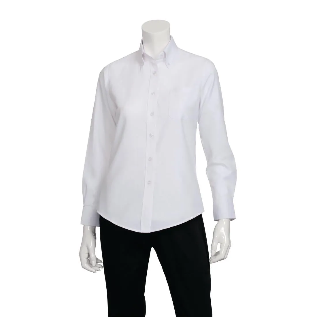 B878-S Chef Works Womens Oxford Shirt S