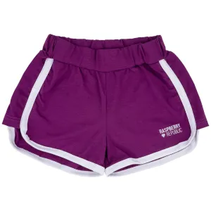 Basic Purple Retro Shorts - 1 Left Size 9-11 years