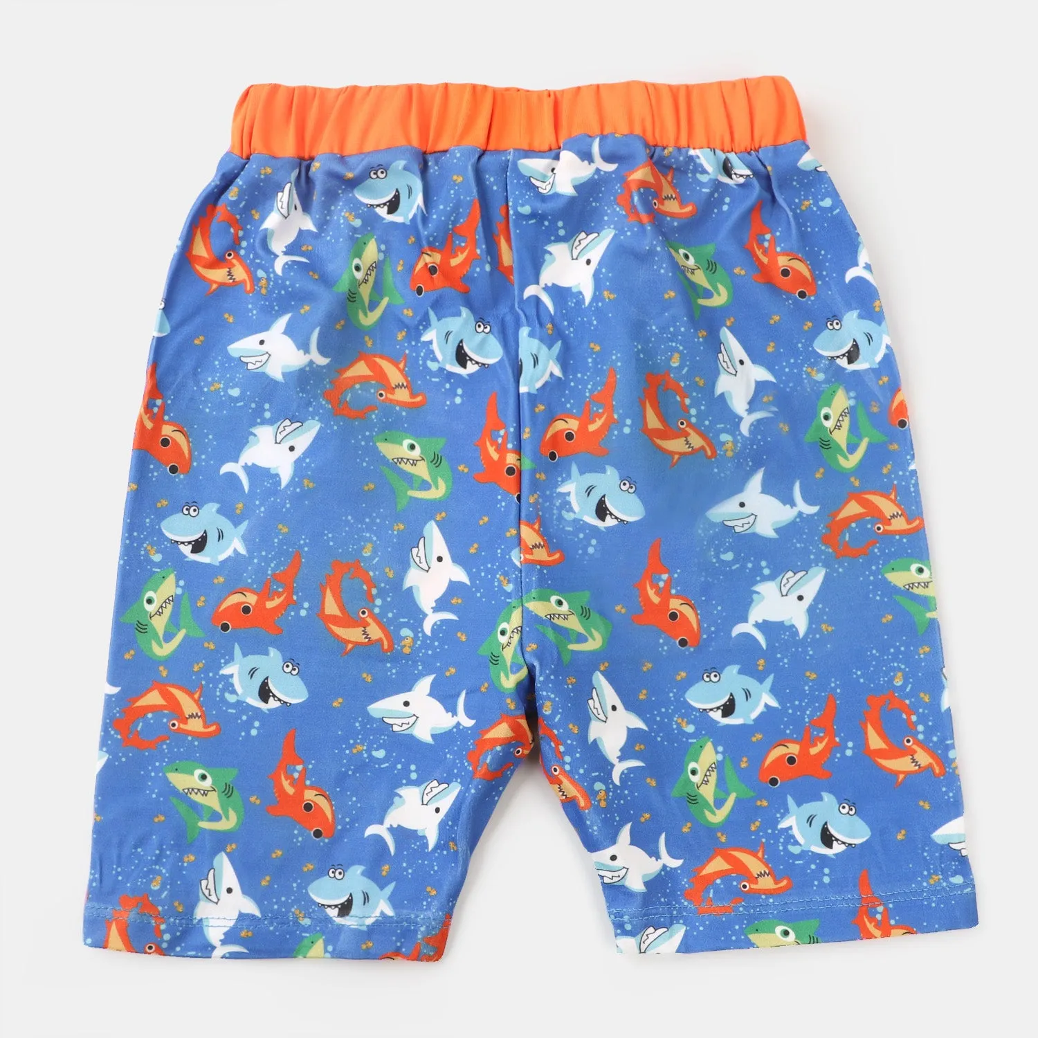 Boys Fish Pond Swimming Short - Blue