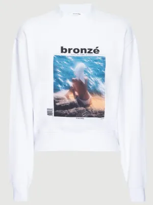 Bronze Sweatshirt -- Blanc