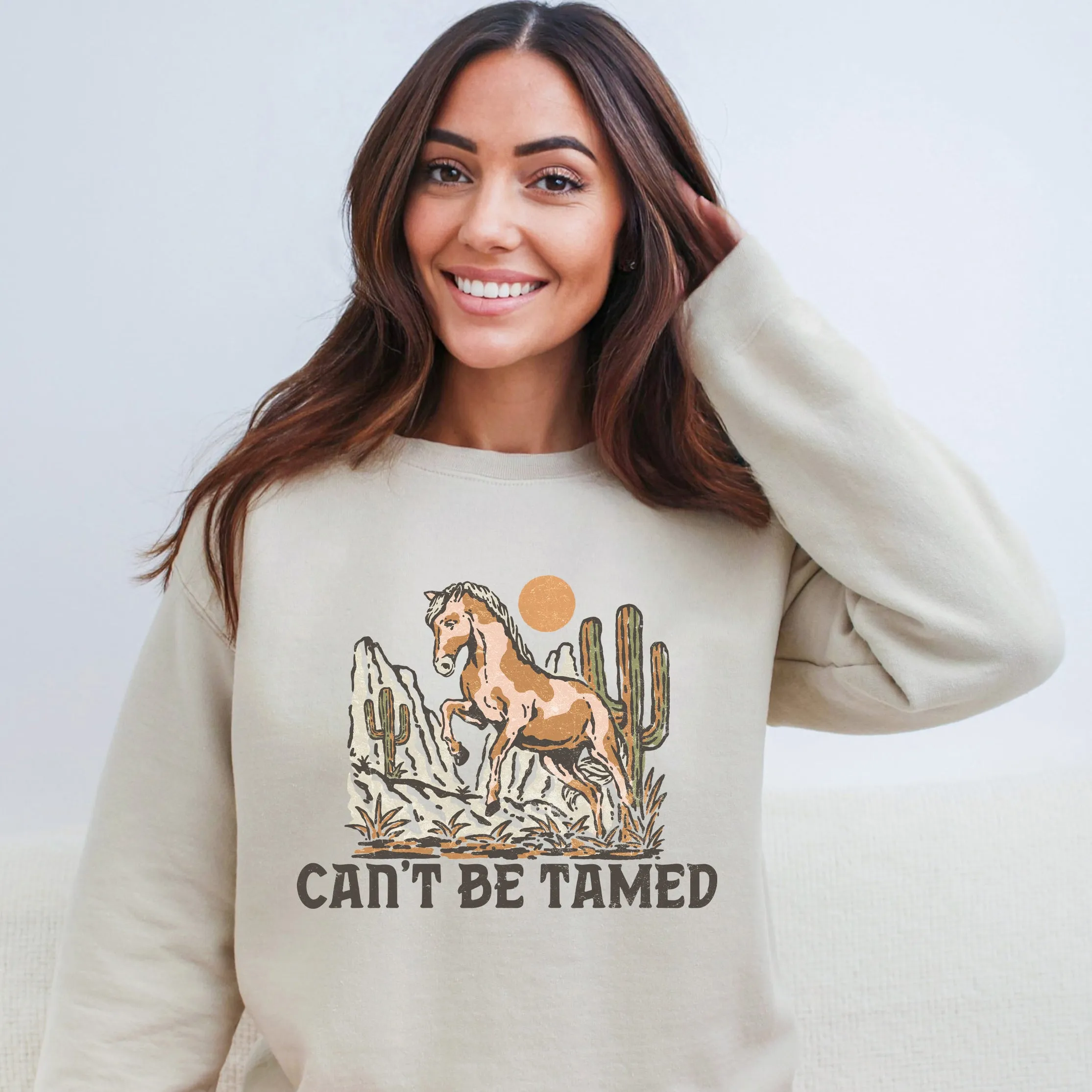 Can't Be Tamed Horse | Sweatshirt