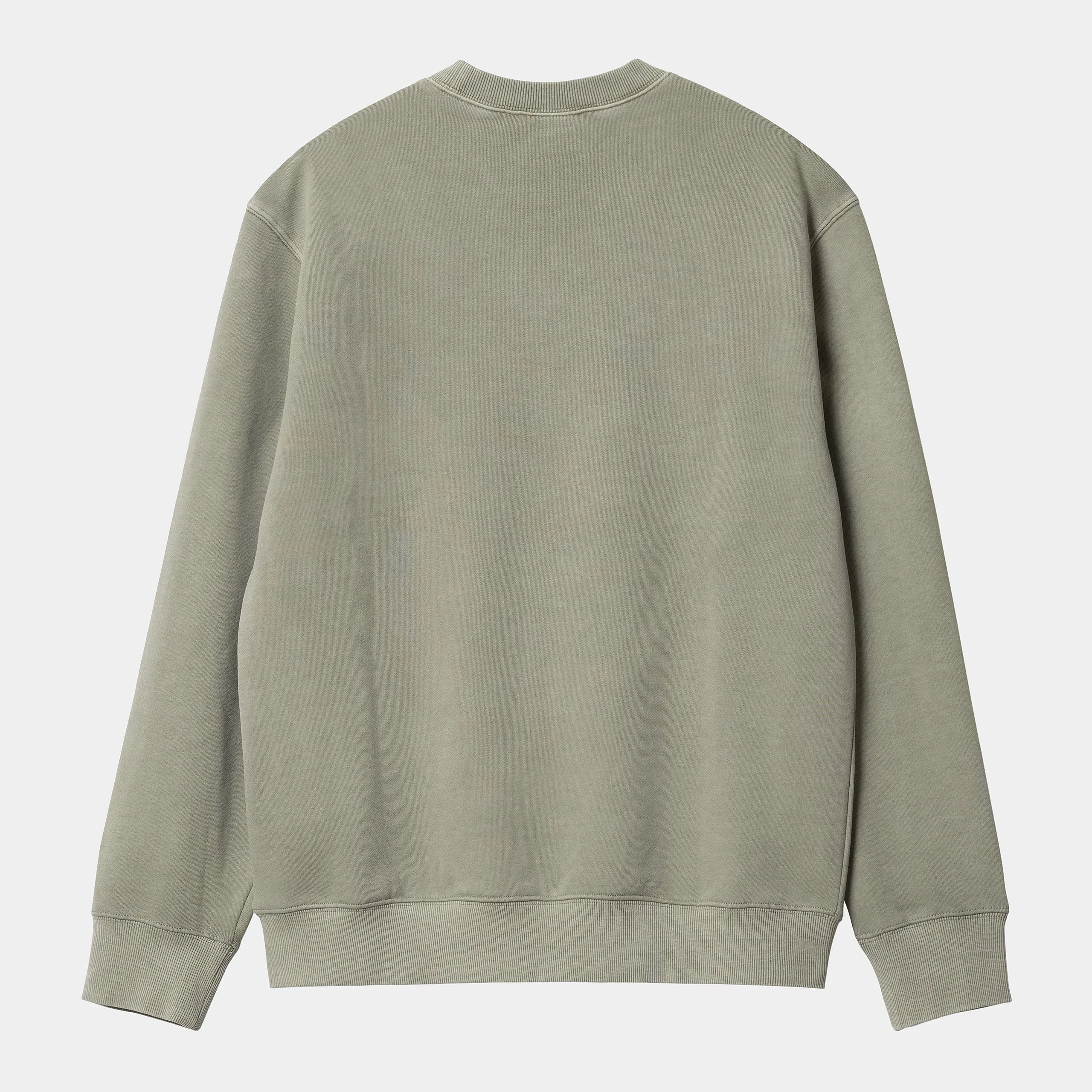 Carhartt WIP - Duster Carhartt Crewneck Sweatshirt - Yucca Garment Dyed