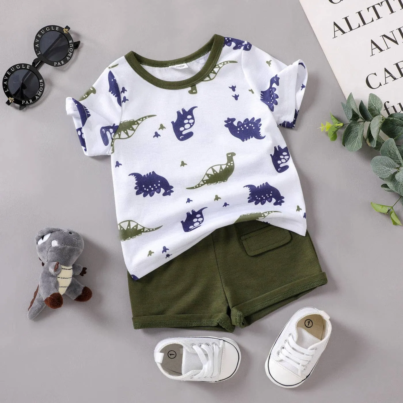 Dino Baby Boy Set