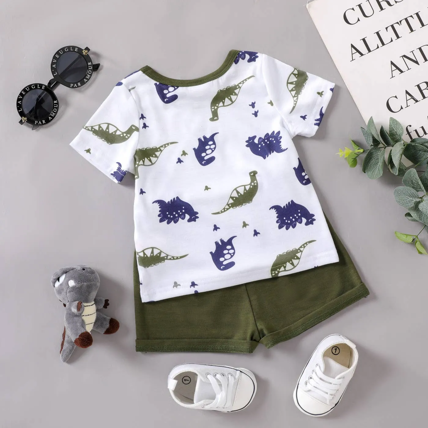 Dino Baby Boy Set