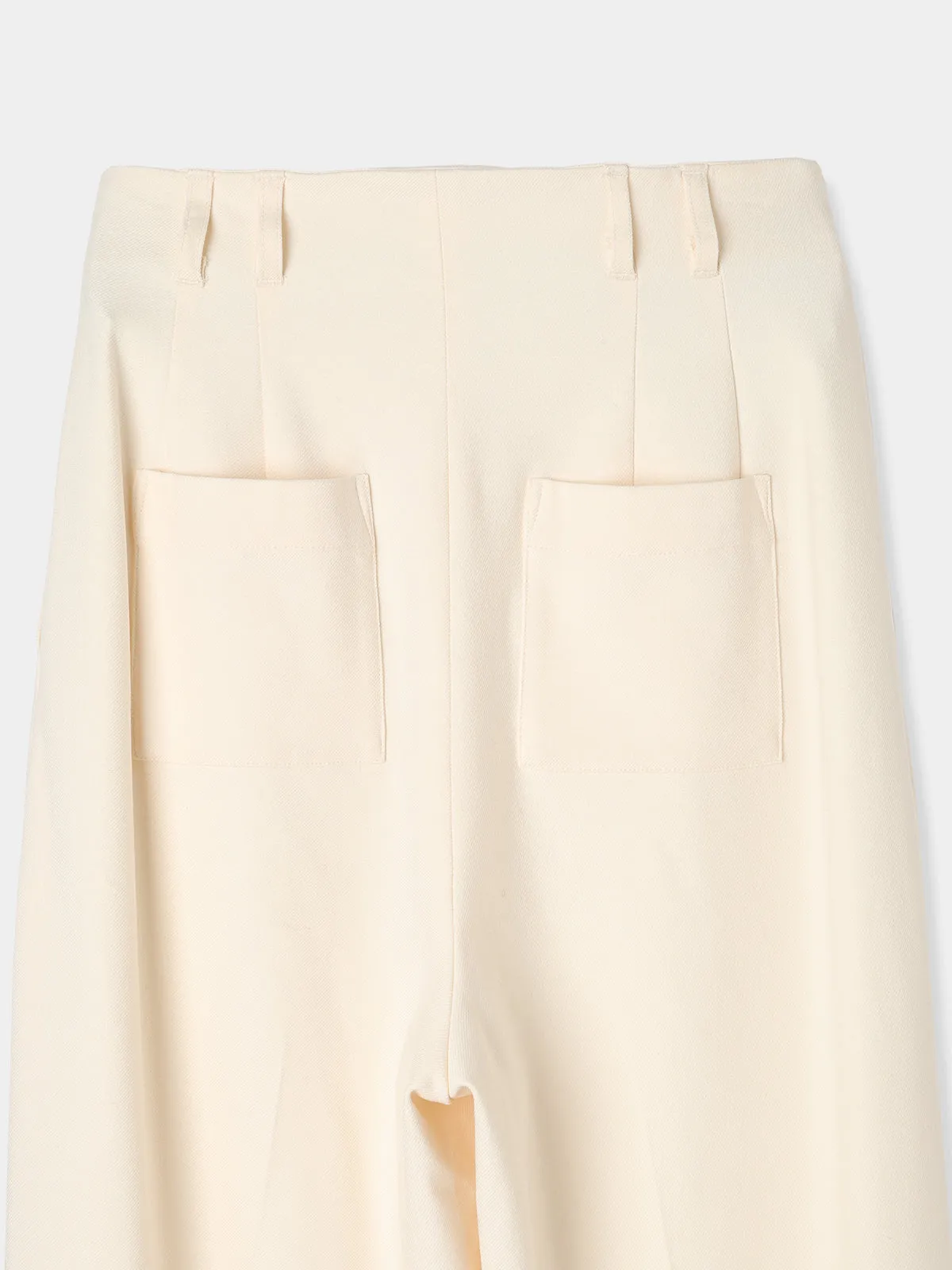 Drawstring 2tuck Pants