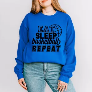 Eat Basketball Sleep Repeat With Ball | Sweatshirt