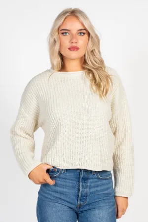 Emara Textured Knit Sweater