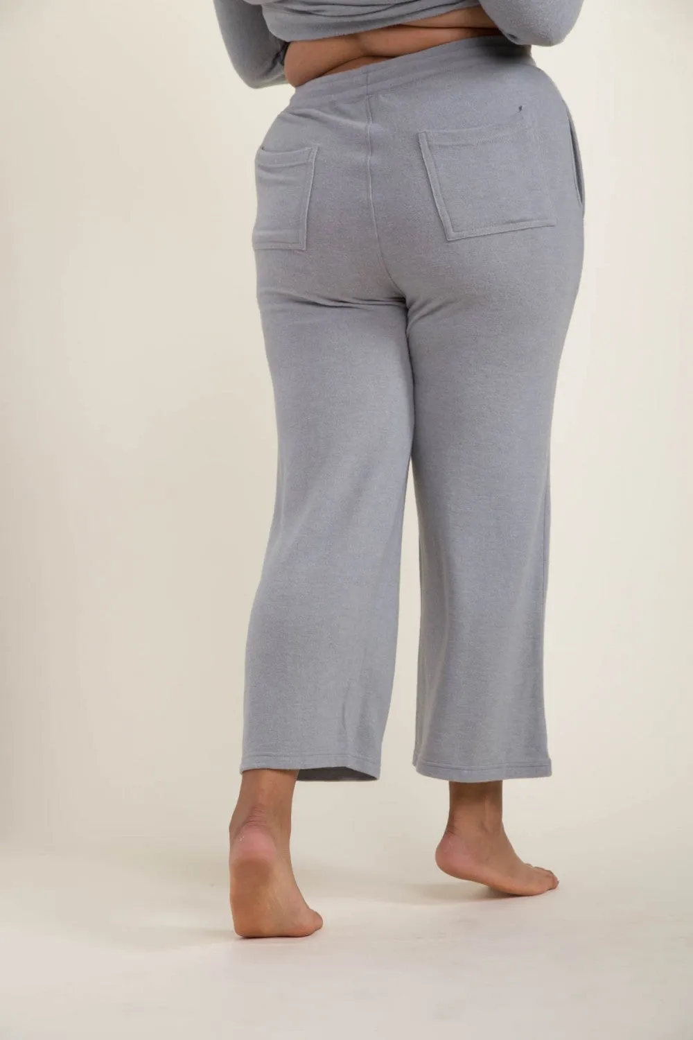 Fuzzy Lounge Drawstring Pants