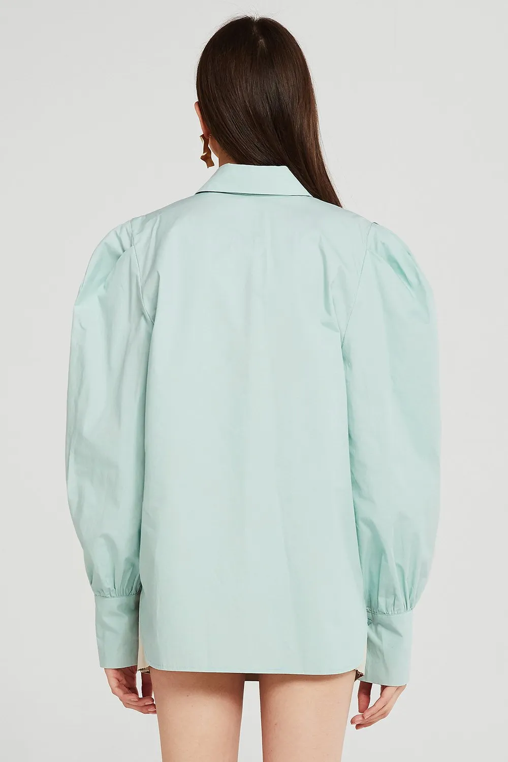 Gemma Structured Puff Sleeve Shirt