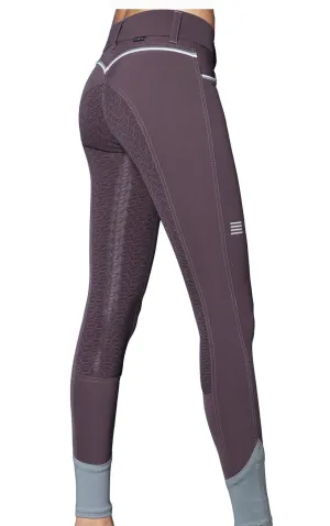 GhoDho- Adena T-600 Full Seat Breeches (Eggplant)