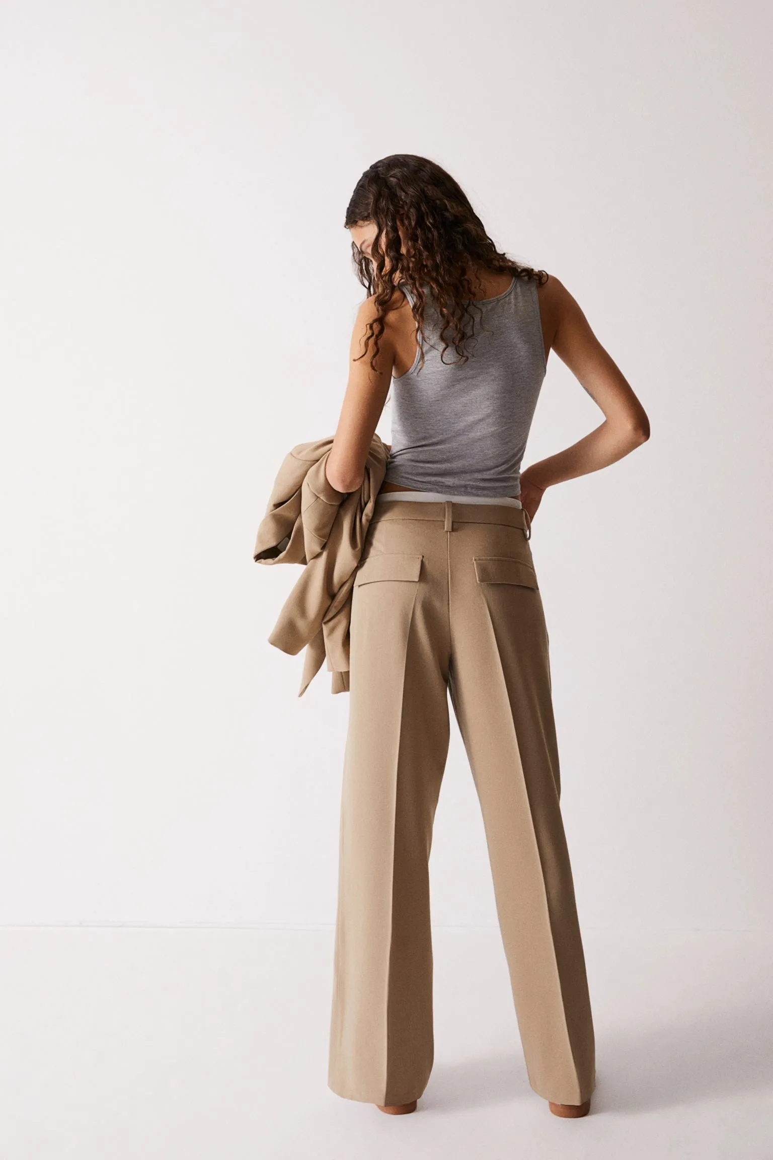 H&M Dress trousers, beige