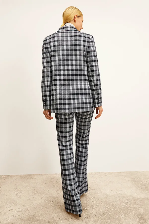 Horton Pant - Knit Suiting :: Checkmate