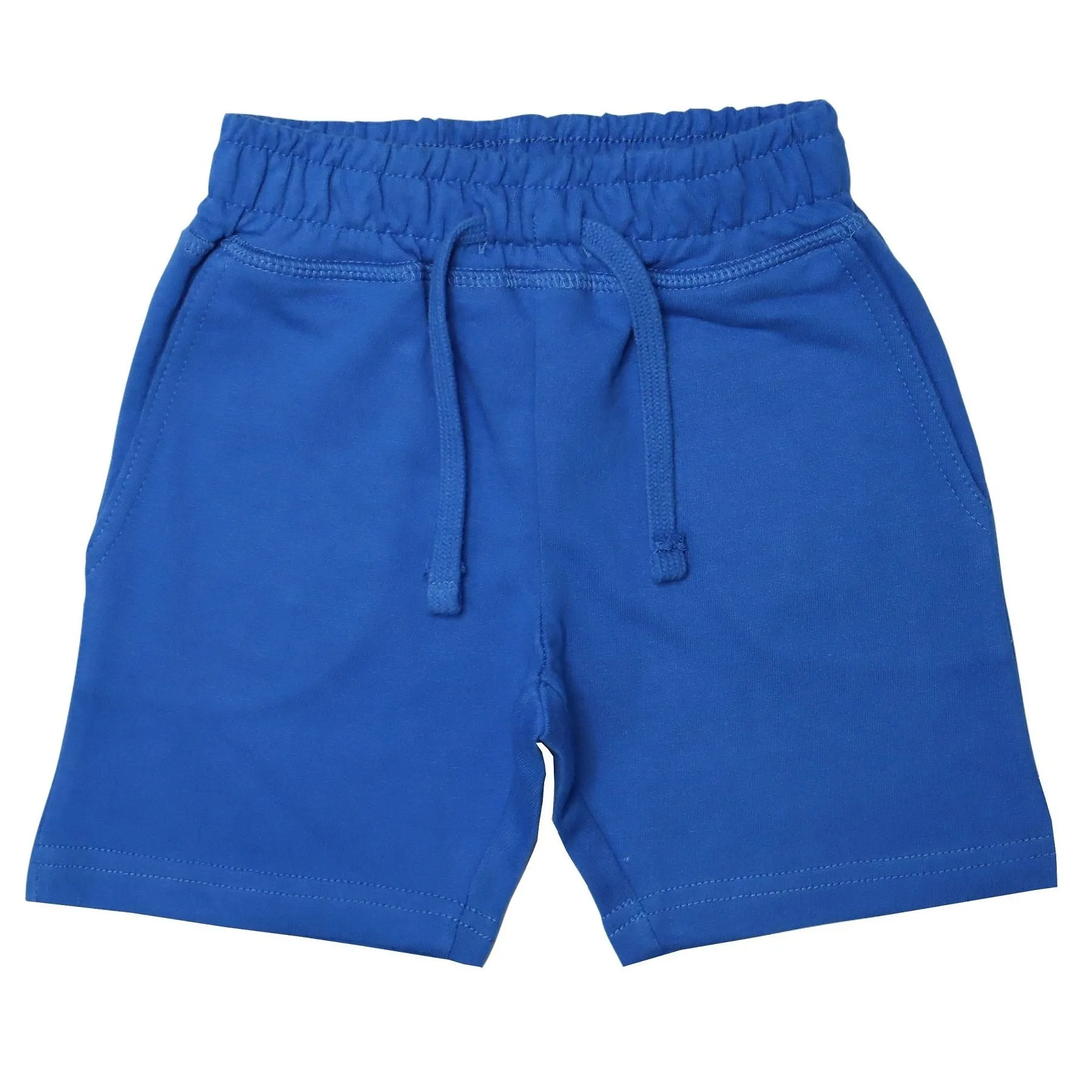 Kids Solid Comfy Shorts - Cobalt