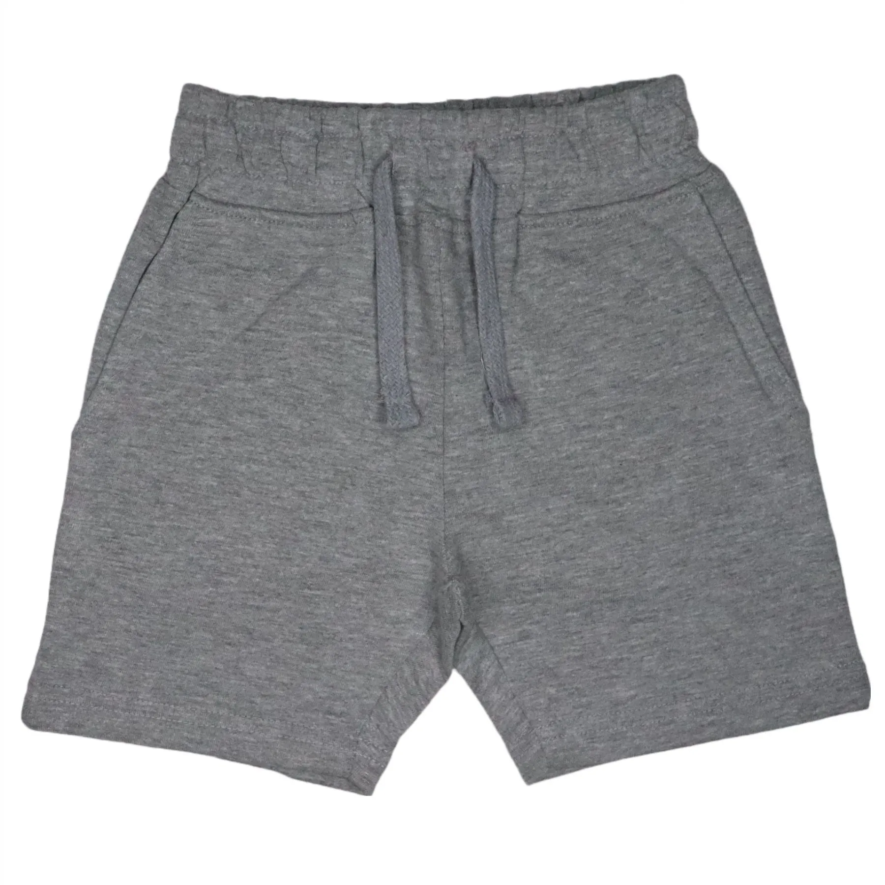 Kids Solid Comfy Shorts - Heather