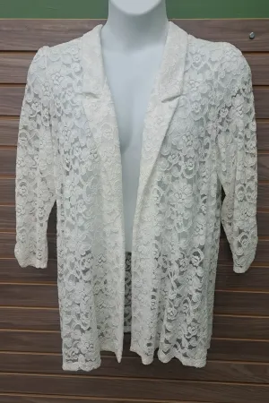 Lace blazer