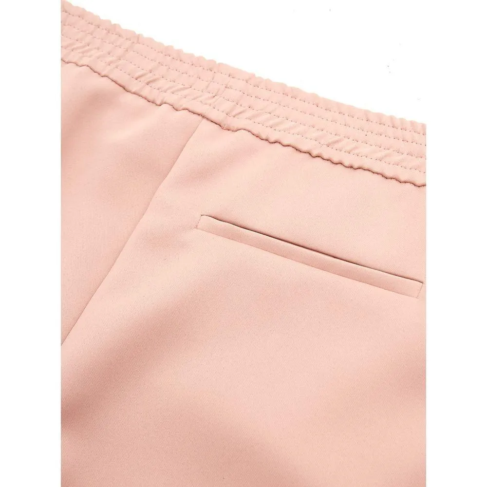 Lardini Elegant Pink Polyester Pants for Women