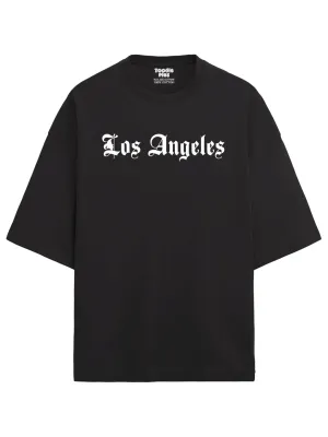 Los Angeles Heavy Weight Plus Size Drop Shoulder T-shirt