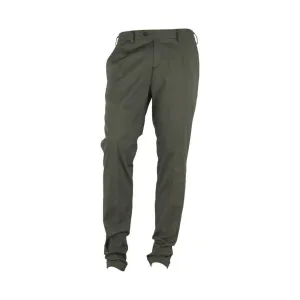 Made in Italy Elegant Green Summer Trousers for Men