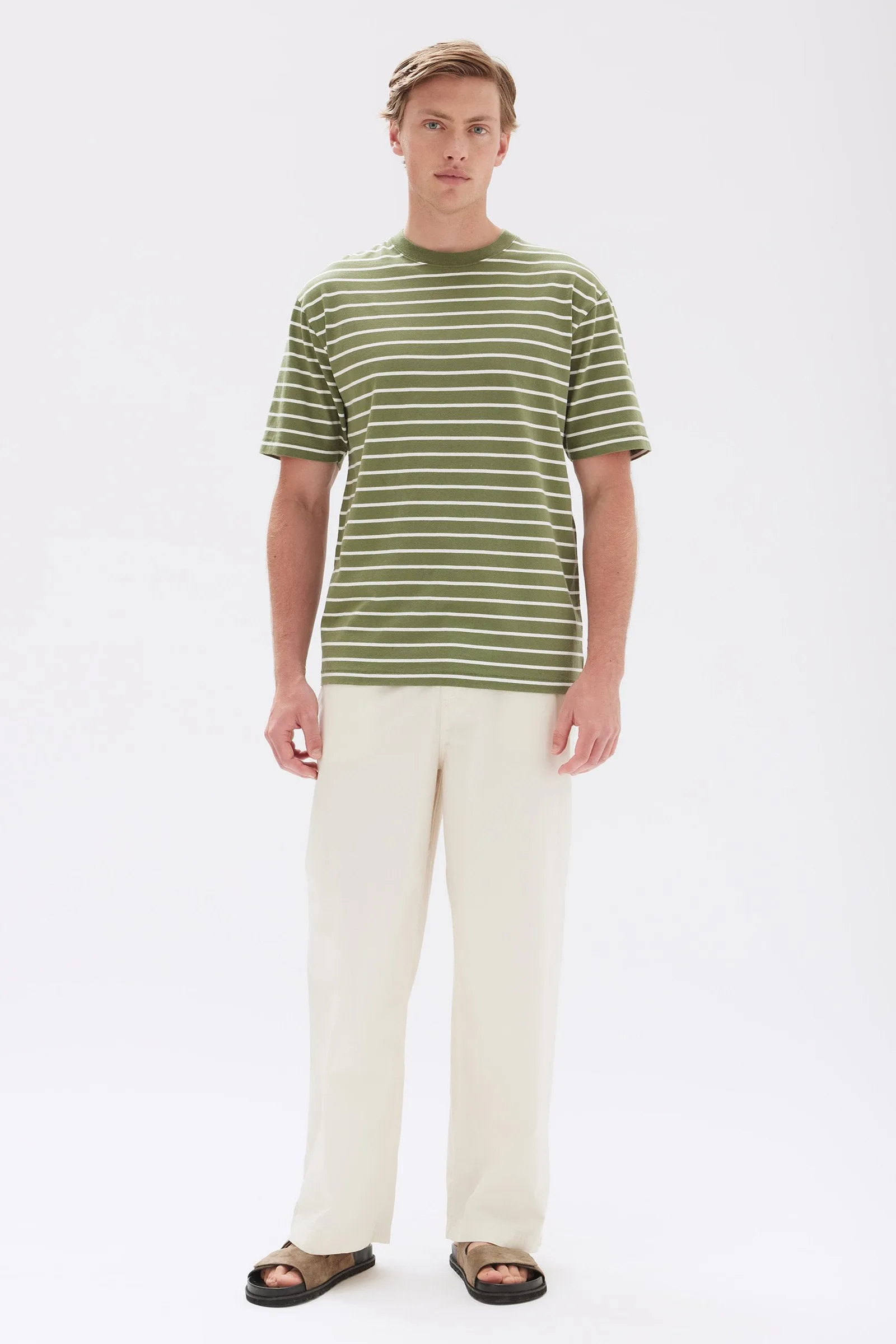 Mens Cohen Stripe Tee