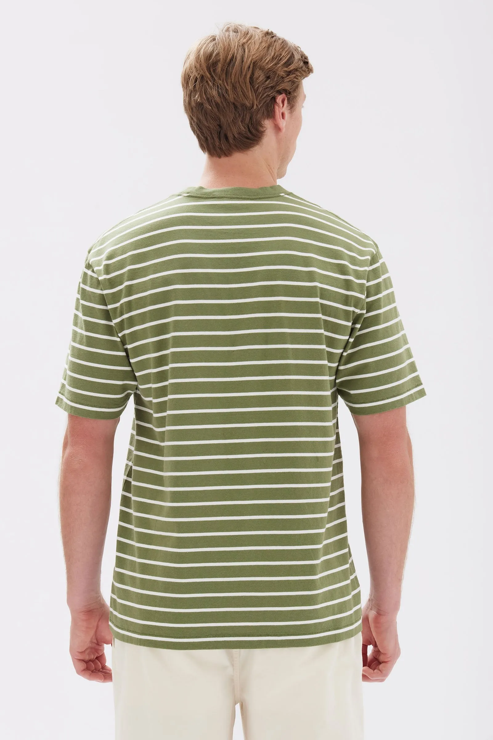 Mens Cohen Stripe Tee