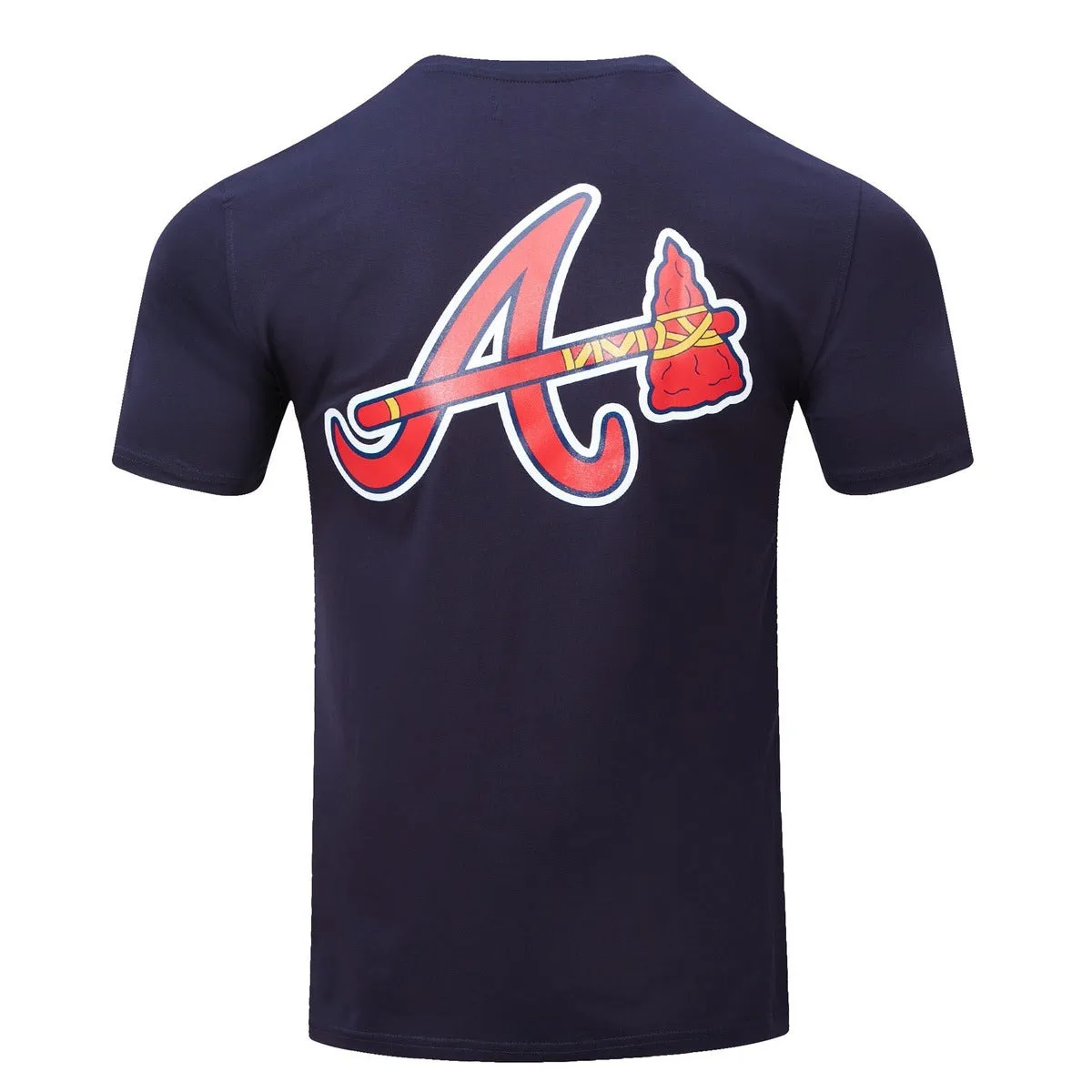 MLB ATLANTA BRAVES LOGO PRO TEAM MEN'S TAPING TOP (MIDNIGHT NAVY/RED)