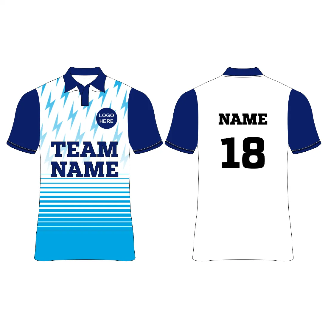 NEXT PRINT All Over Printed Customized Sublimation T-Shirt Unisex Sports Jersey Player Name & Number, Team Name And Logo.NP0080037