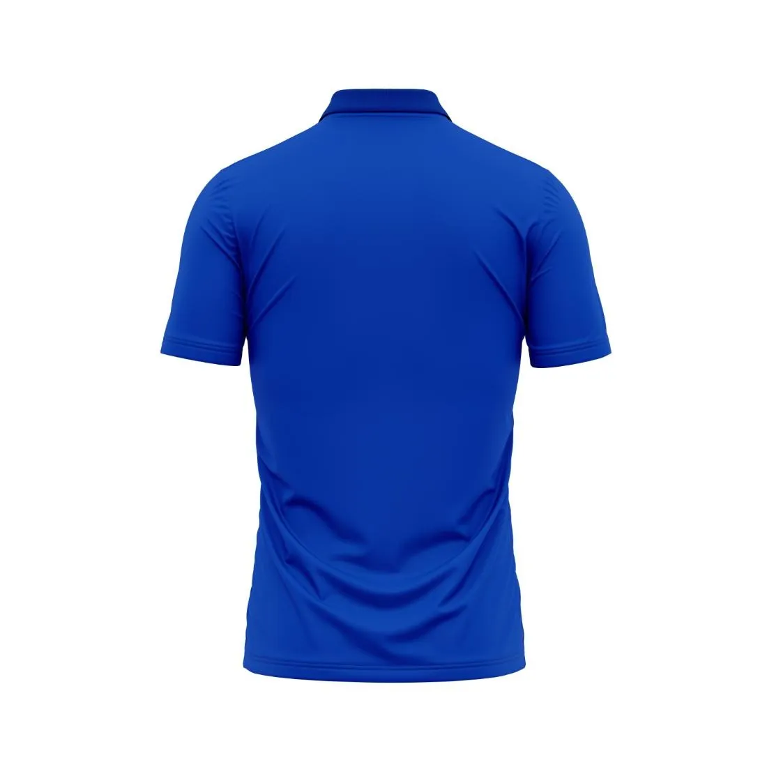 Next Print Customized Polo Neck Royal Blue Jersey NPTS09