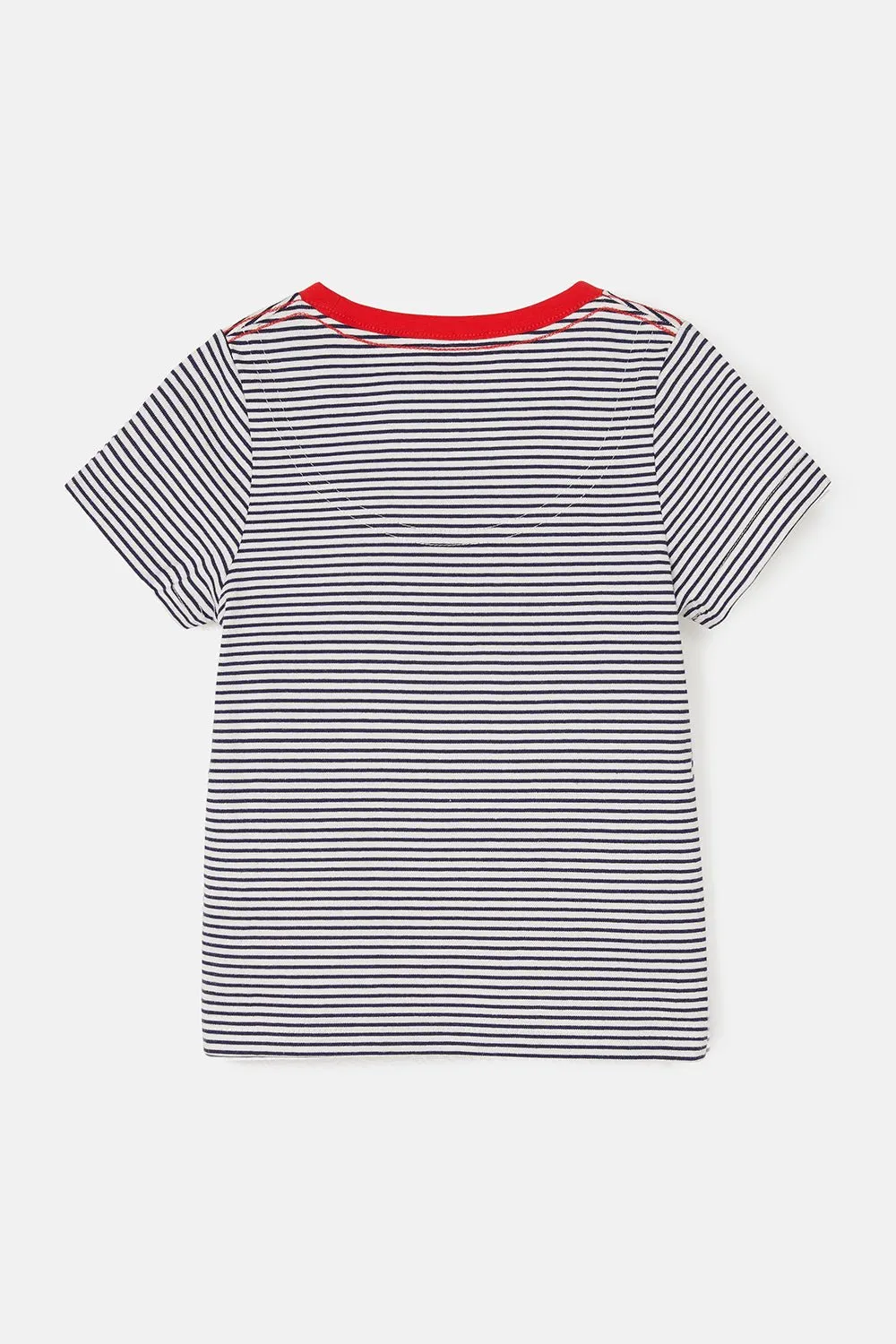 Oliver Short Sleeve Top - Eclipse Stripe Submarine