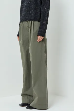 Pisha Pants in Moss Green