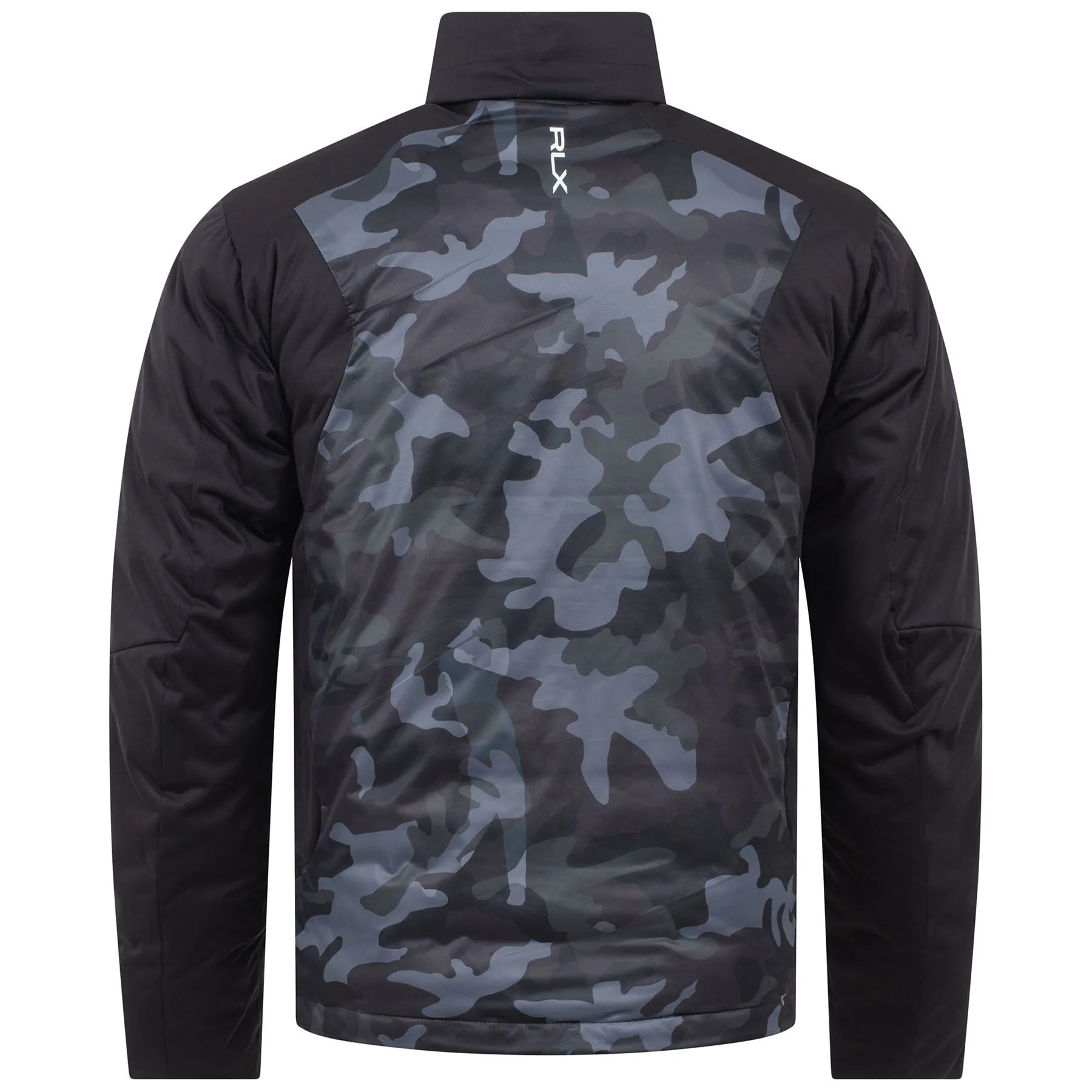 RLX Everest Flux Softshell3L Windbreaker Polo Black Camo - AW22