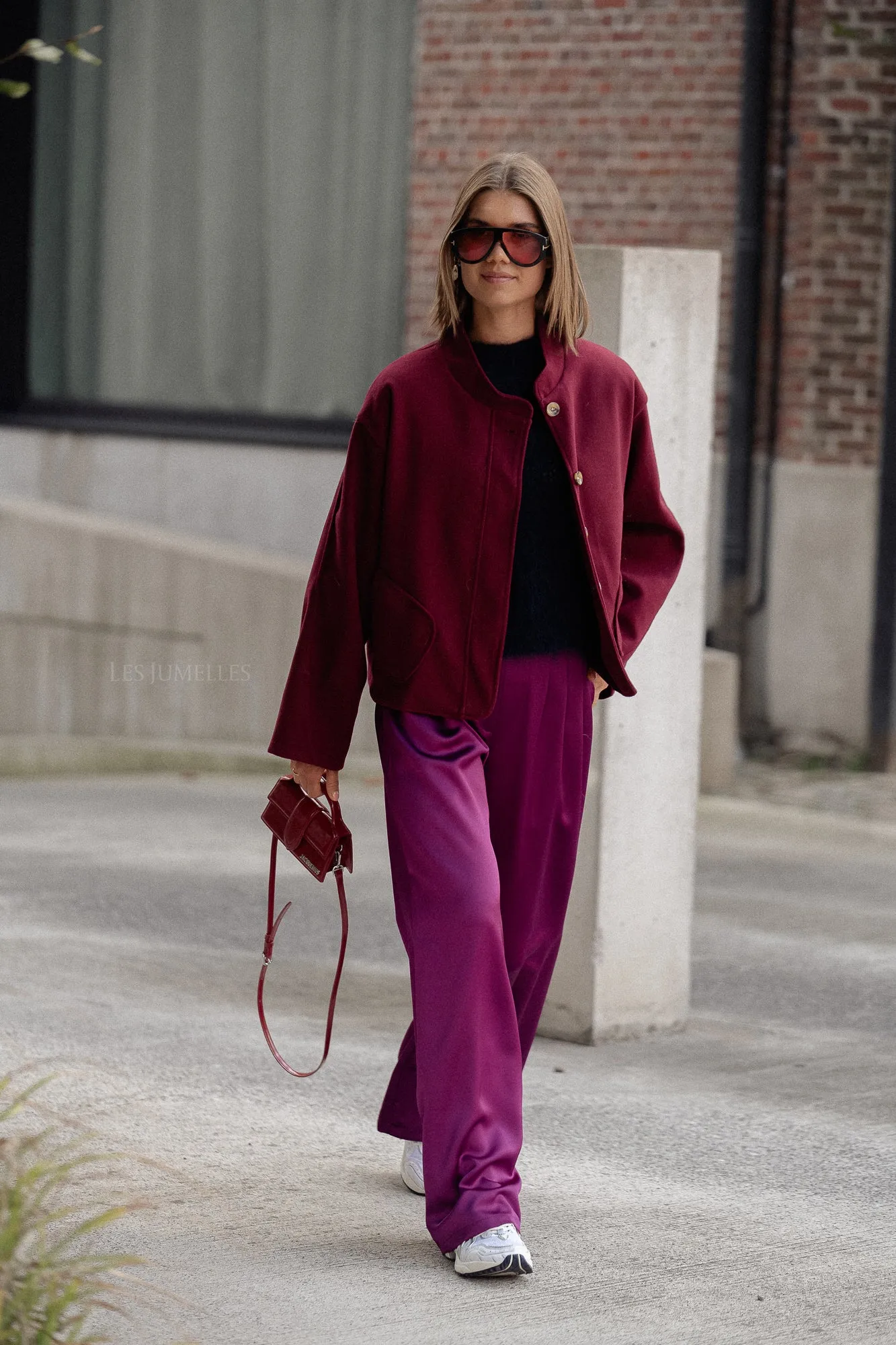 Sabrina pants magenta