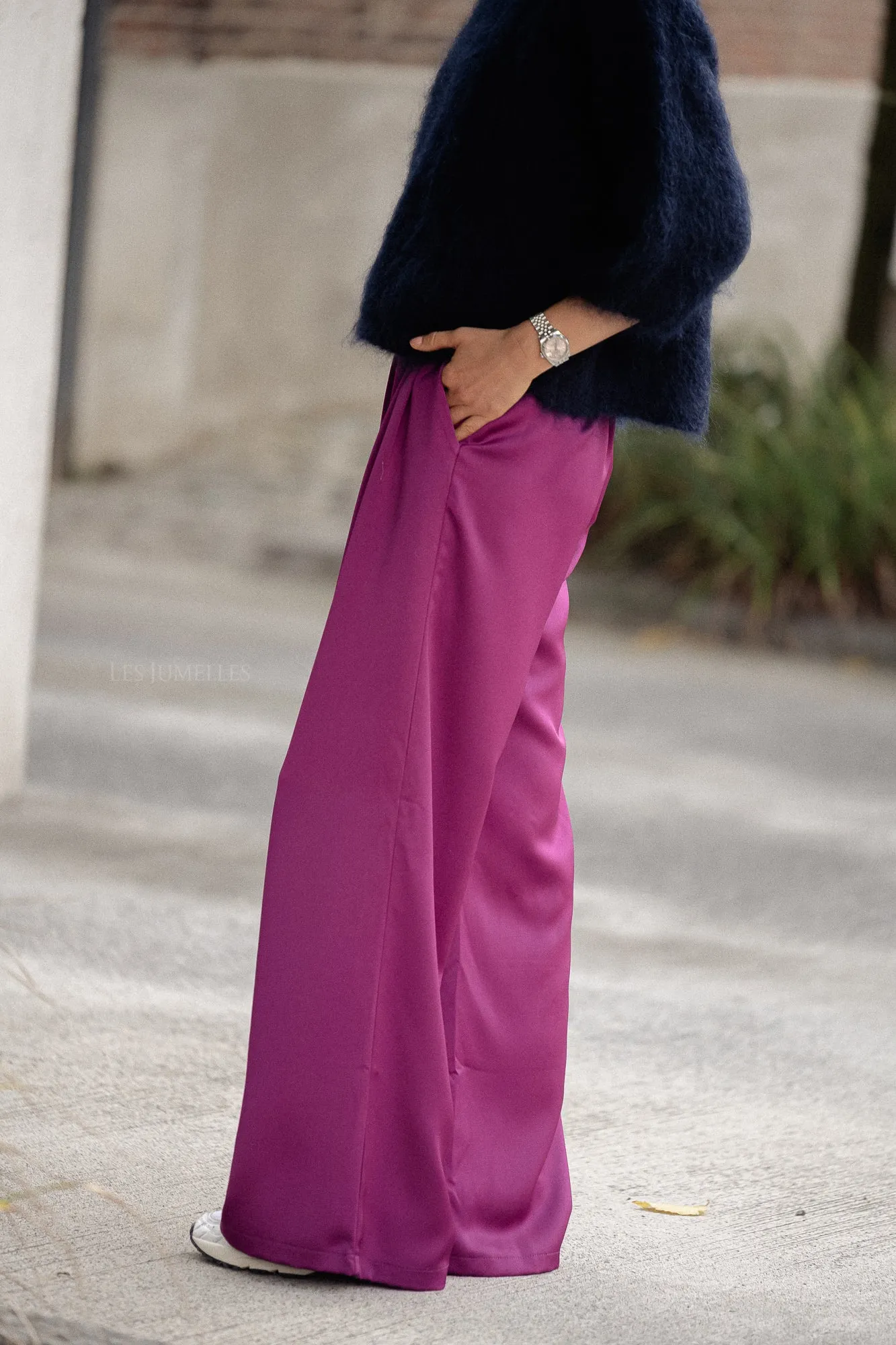 Sabrina pants magenta