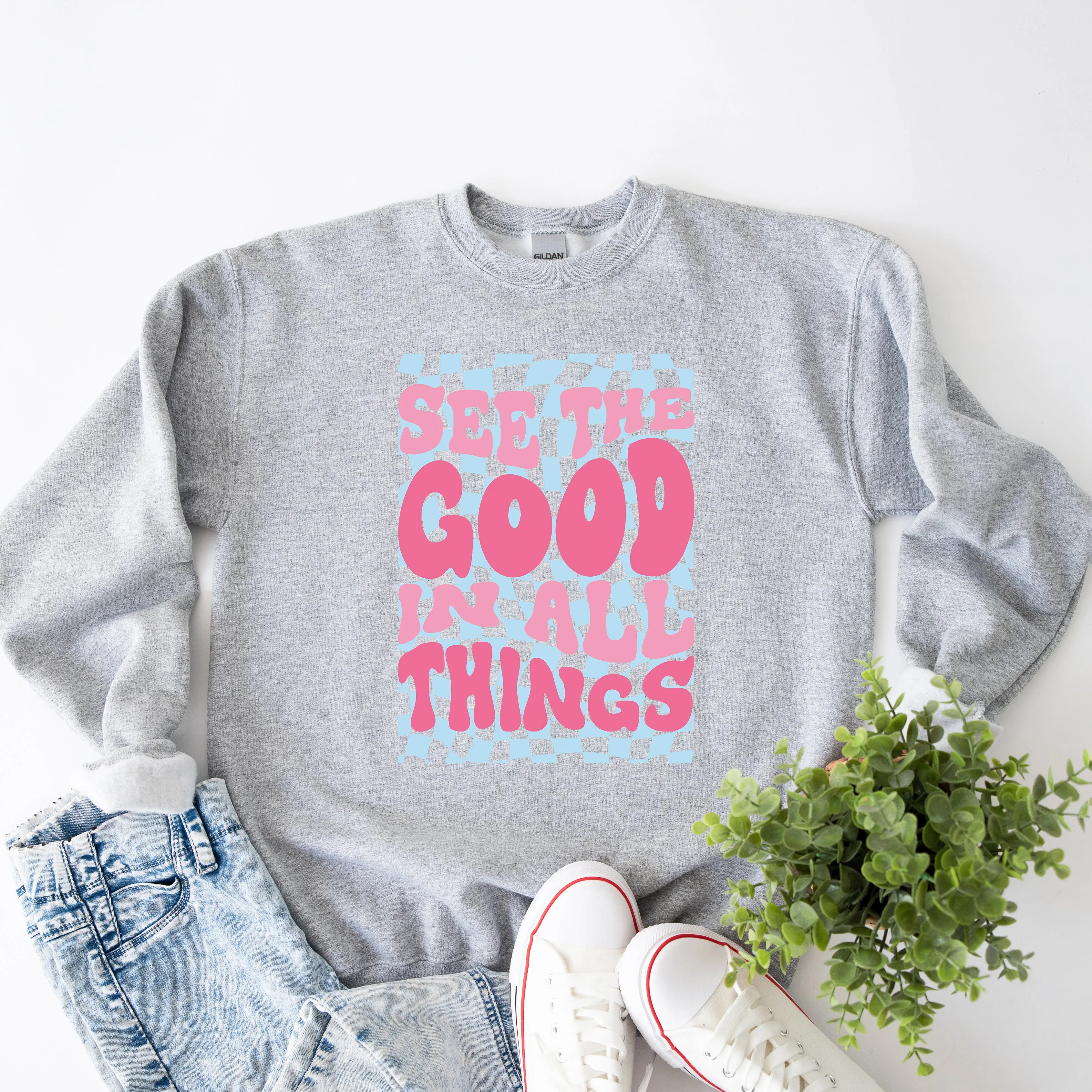 See The Good Checkered | Sweatshirt