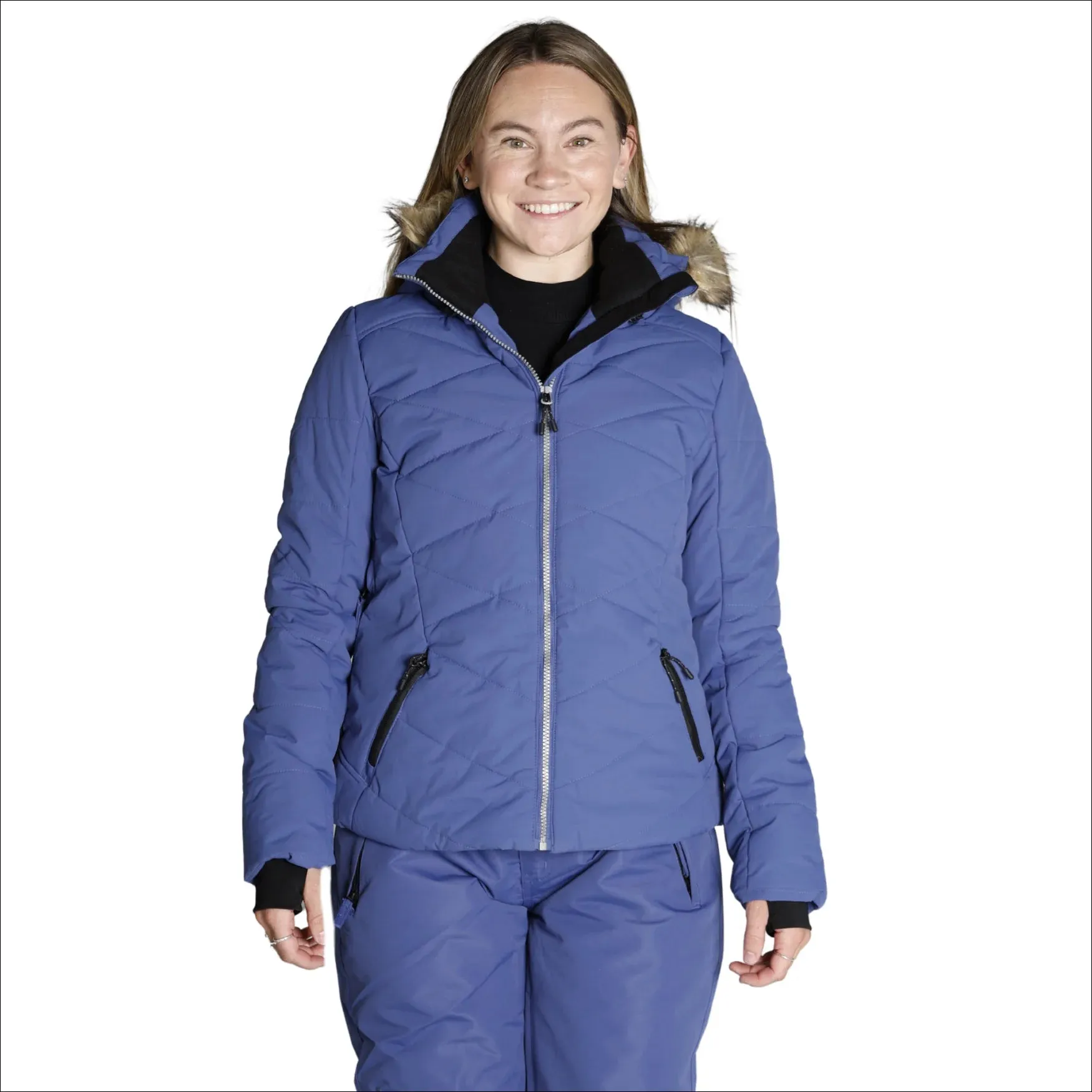 Snow Country Outerwear Womens S-XL Vail Down Alternative Winter Snow Ski Jacket Coat