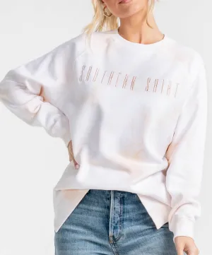 Southern Shirt Co - Tie Dye Velvety Sweatshirt