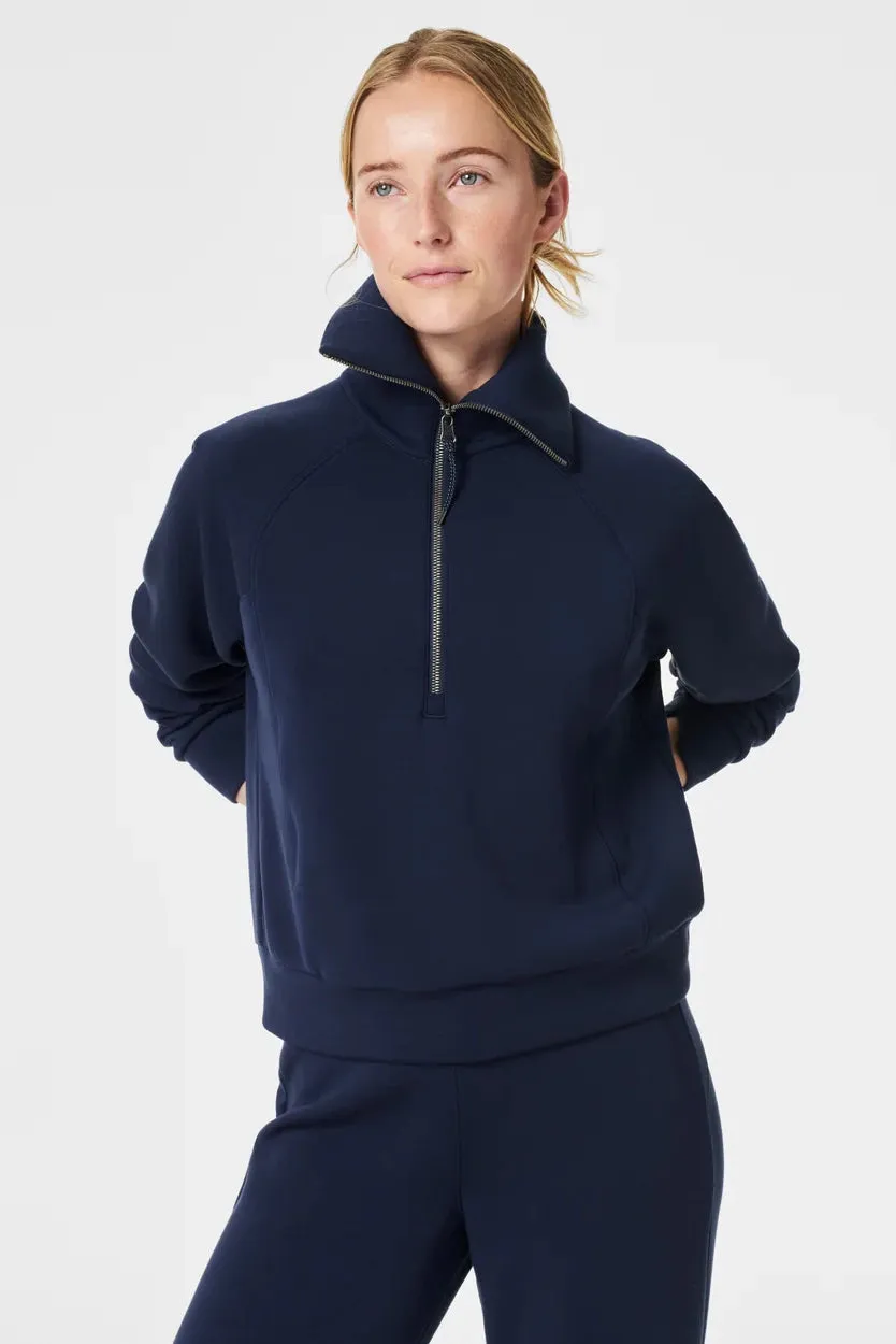 Spanx Air Essentials Half Zip Pullover