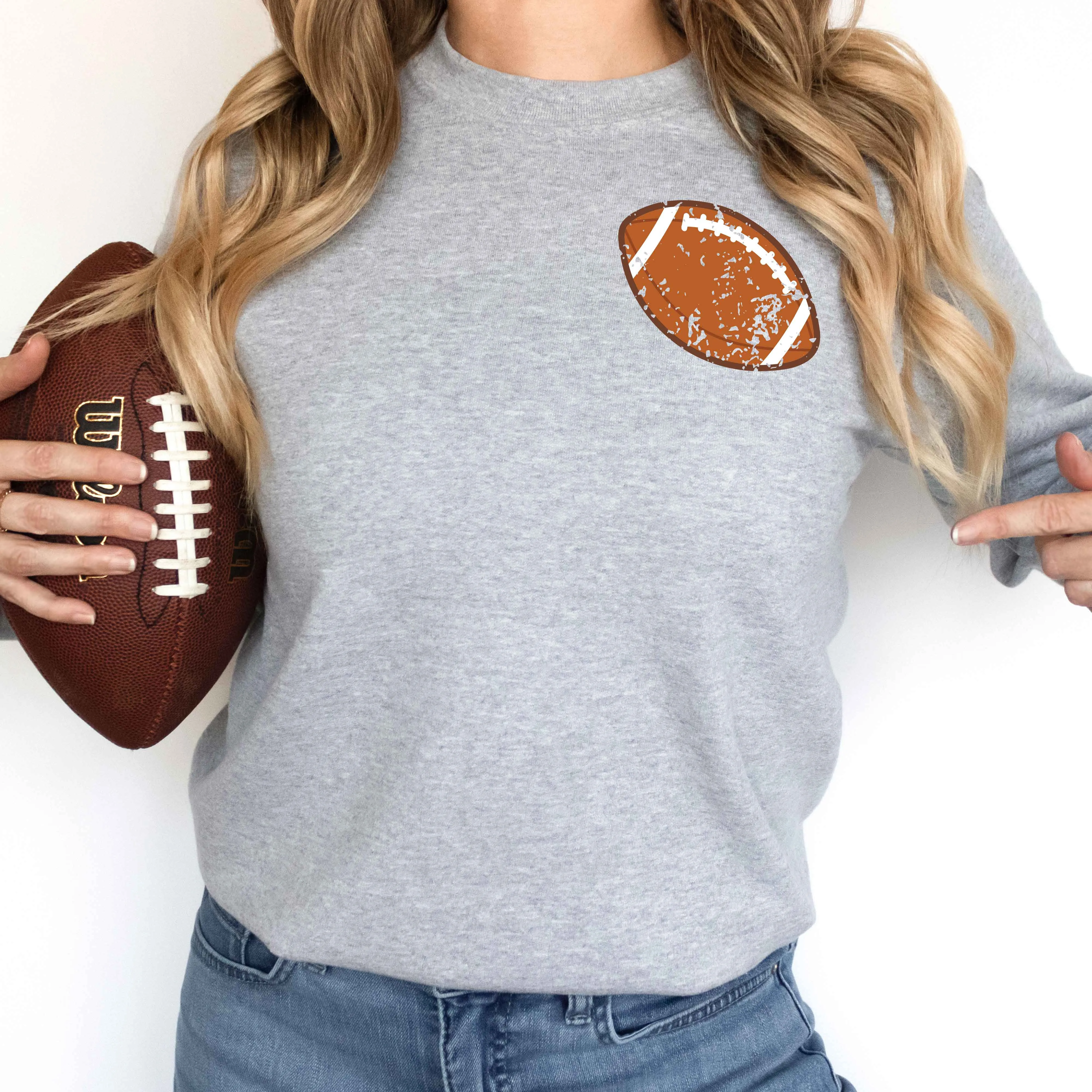 Tailgate Club Colorful Front and Back | Sweatshirt