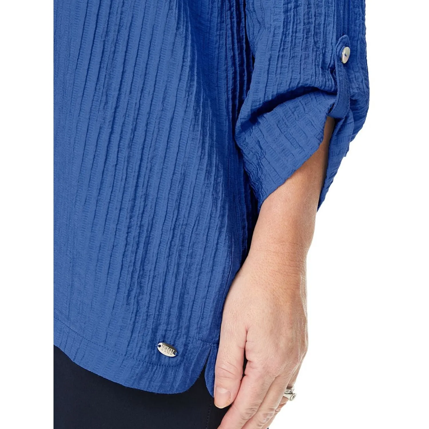 TIGI 14/16 Ultramarine Button Down Shirt