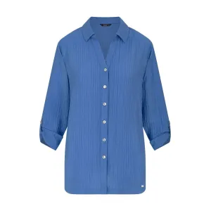 TIGI 14/16 Ultramarine Button Down Shirt