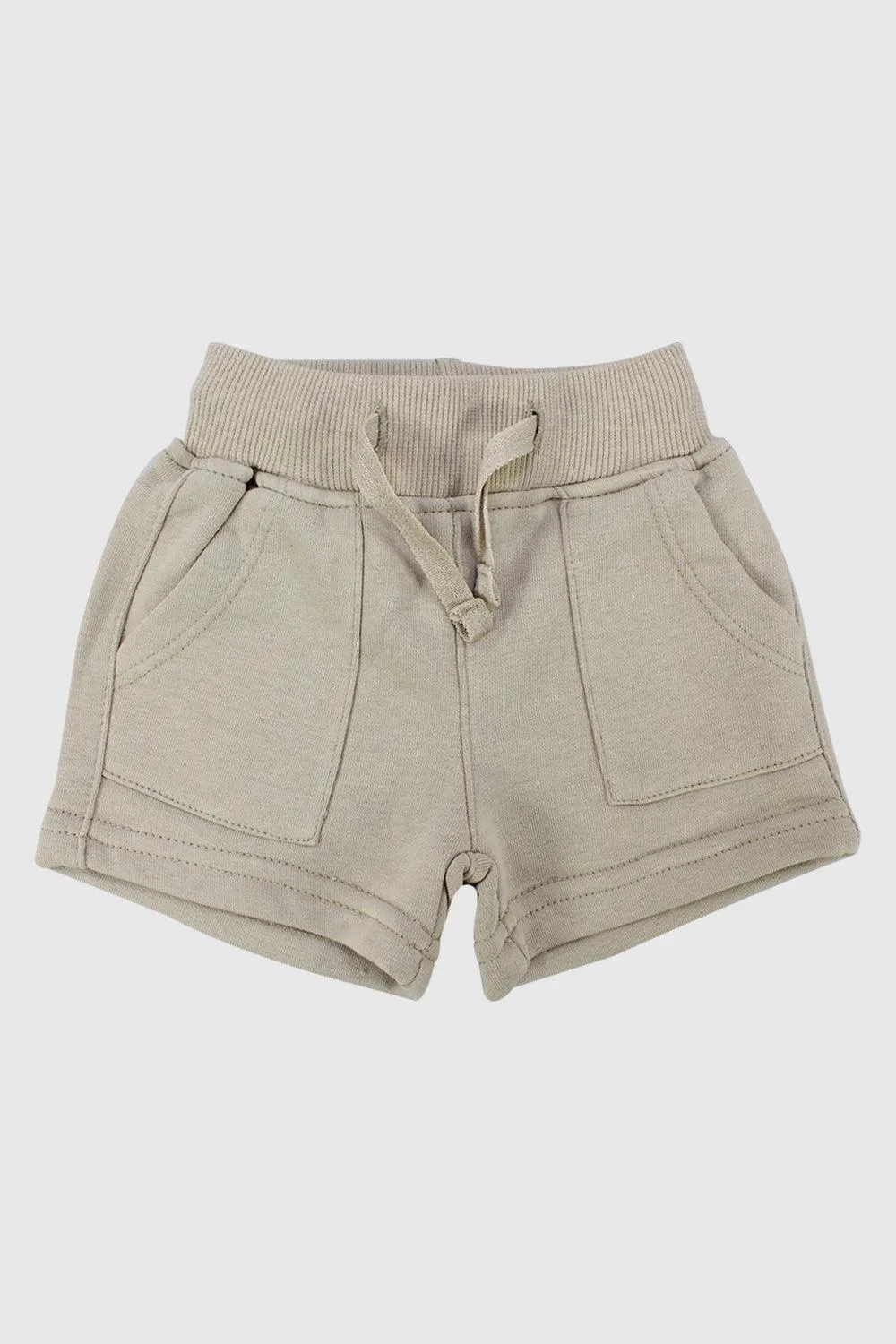 Unisex Beige Comfy Shorts