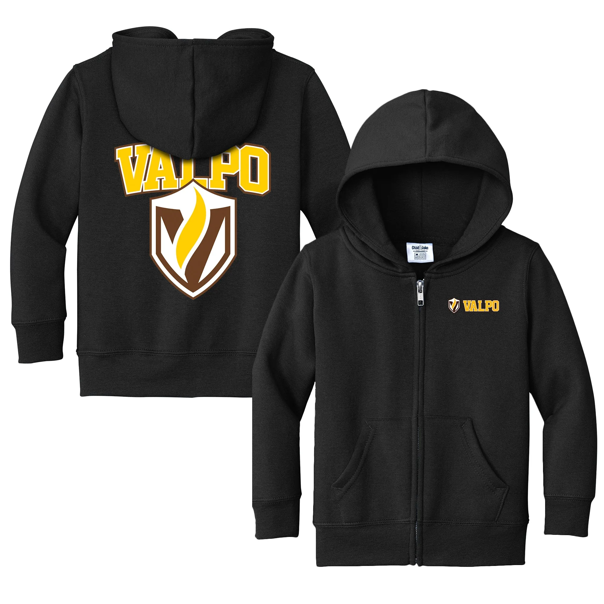 Valparaiso Beacons Logo Toddler Full-Zip Sweatshirt