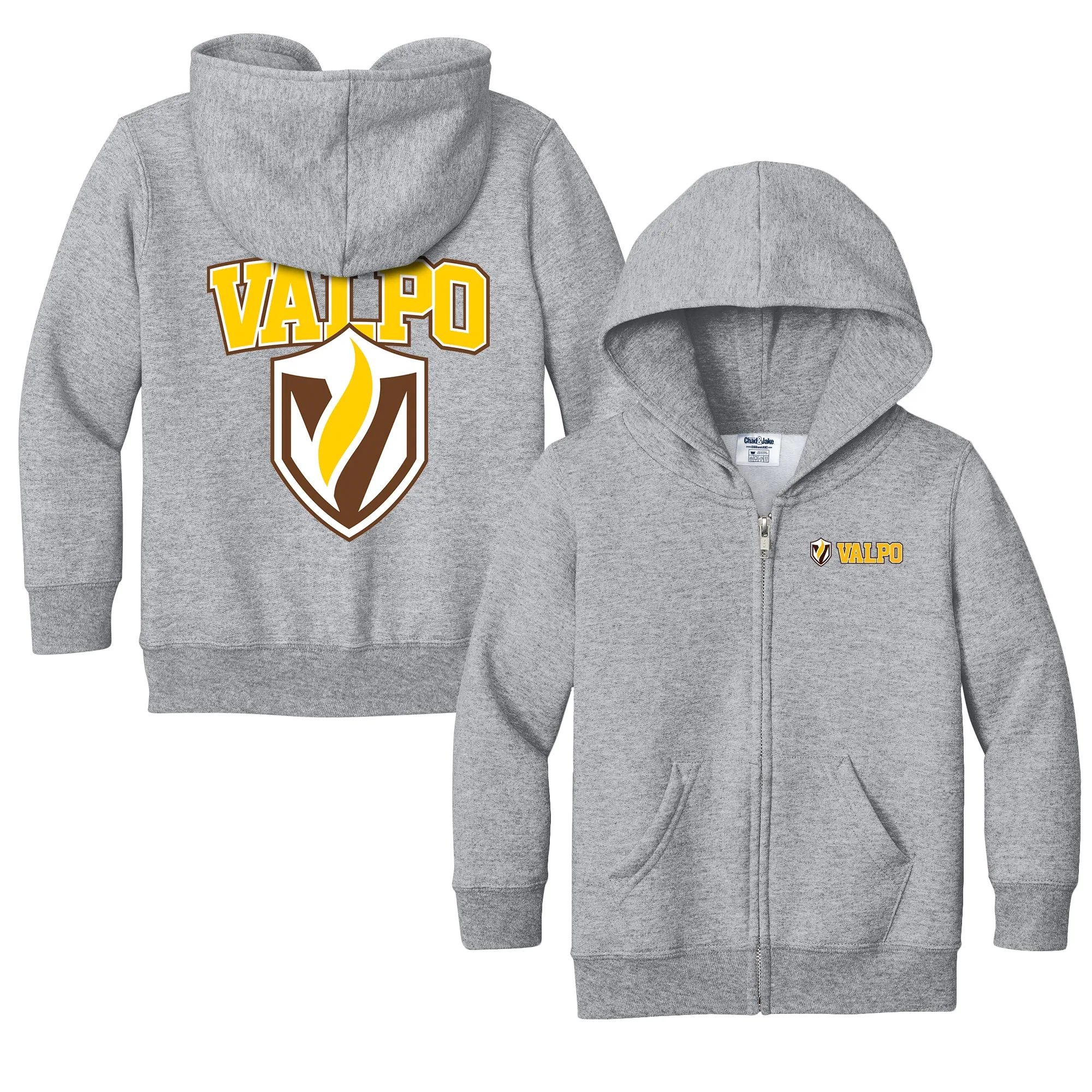 Valparaiso Beacons Logo Toddler Full-Zip Sweatshirt