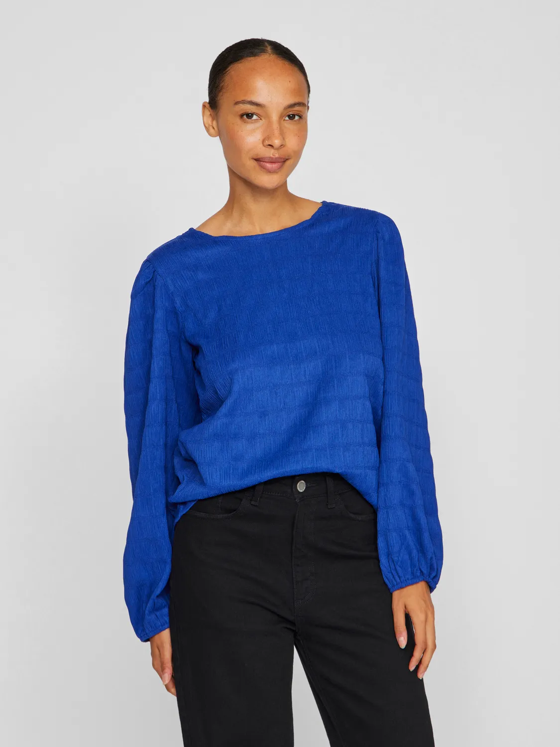 VISPARTIA Top - Mazarine Blue