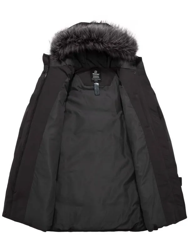 Women's Long Quilted Winter Coat