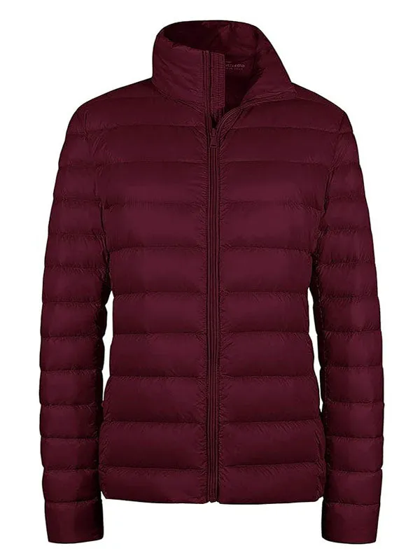 Women's Packable Ultra Light Weight Short Down Jacket（复制）