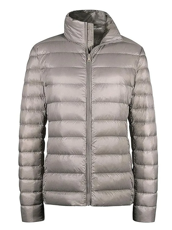 Women's Packable Ultra Light Weight Short Down Jacket（复制）