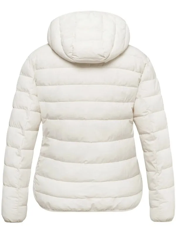 Women's Plus Size Hooded Winter Jacket Lightweight Quilted Recycled Polyester Puffer Jacket